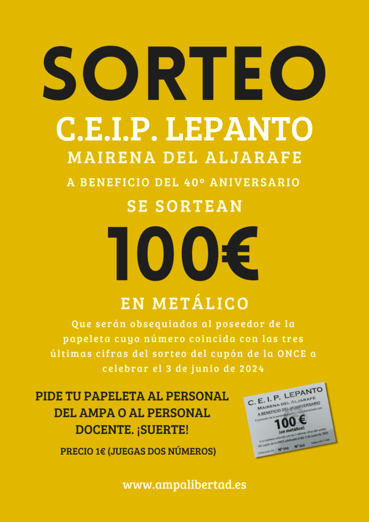 Sorteo de 100€