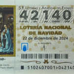 Disponible la lotería de Navidad 2024. ¡Consigue tu número!